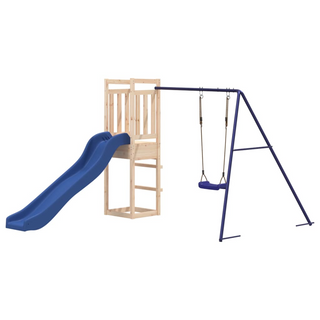 Outdoor Playset Solid Wood Pine - Giant Lobelia