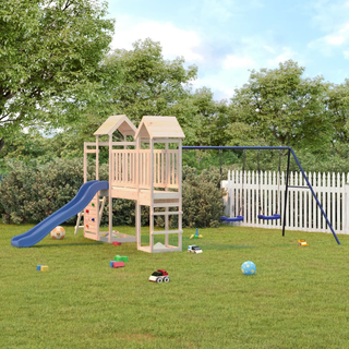 Outdoor Playset Solid Wood Pine - Giant Lobelia