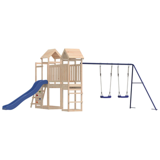 Outdoor Playset Solid Wood Pine - Giant Lobelia