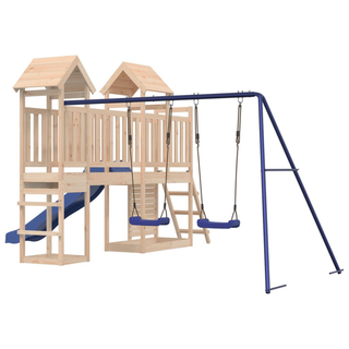 Outdoor Playset Solid Wood Pine - Giant Lobelia