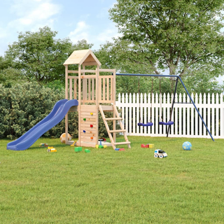 Outdoor Playset Solid Wood Pine - Giant Lobelia