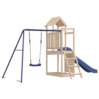 Outdoor Playset Solid Wood Pine - Giant Lobelia