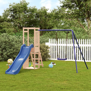 Outdoor Playset Solid Wood Pine - Giant Lobelia