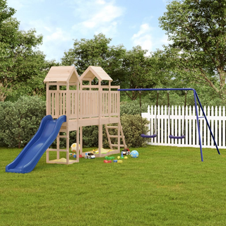 Outdoor Playset Solid Wood Pine - Giant Lobelia