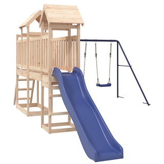 Outdoor Playset Solid Wood Pine - Giant Lobelia