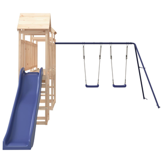 Outdoor Playset Solid Wood Pine - Giant Lobelia