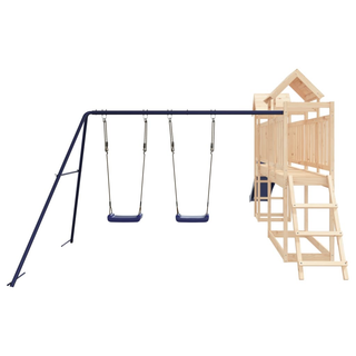 Outdoor Playset Solid Wood Pine - Giant Lobelia