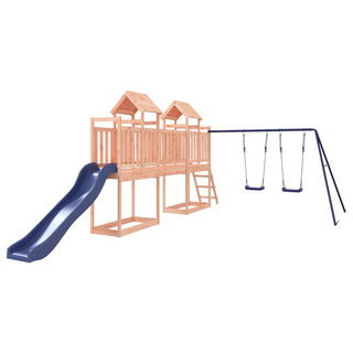 Outdoor Playset Solid Wood Douglas - Giant Lobelia