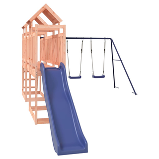 Outdoor Playset Solid Wood Douglas - Giant Lobelia