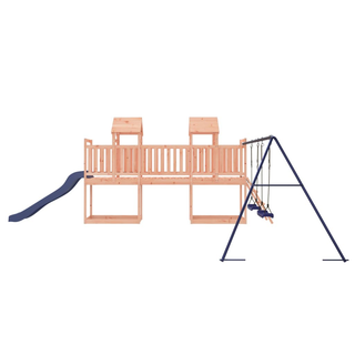 Outdoor Playset Solid Wood Douglas - Giant Lobelia