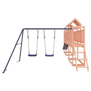 Outdoor Playset Solid Wood Douglas - Giant Lobelia