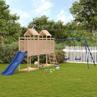 Outdoor Playset Solid Wood Pine - Giant Lobelia