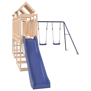 Outdoor Playset Solid Wood Pine - Giant Lobelia