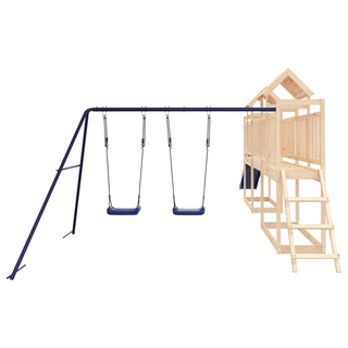 Outdoor Playset Solid Wood Pine - Giant Lobelia