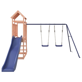 Outdoor Playset Solid Wood Douglas - Giant Lobelia