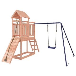 Outdoor Playset Solid Wood Douglas - Giant Lobelia