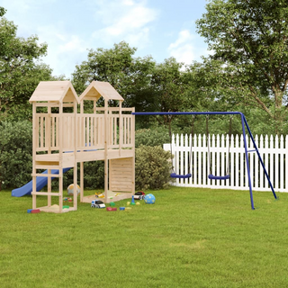 Outdoor Playset Solid Wood Pine - Giant Lobelia