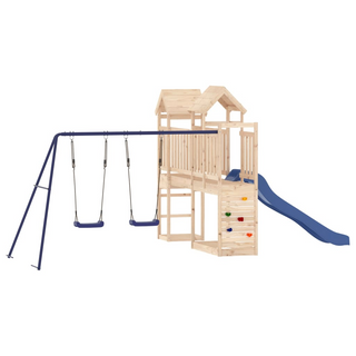 Outdoor Playset Solid Wood Pine - Giant Lobelia