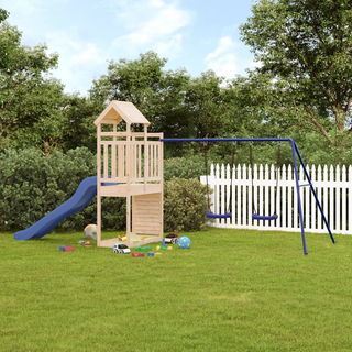 Outdoor Playset Solid Wood Pine - Giant Lobelia