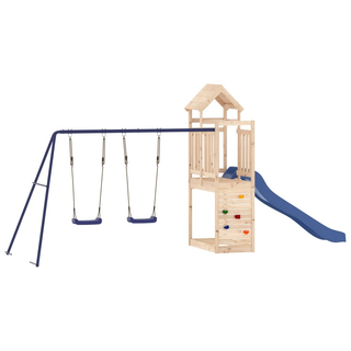 Outdoor Playset Solid Wood Pine - Giant Lobelia