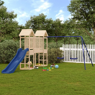 Outdoor Playset Solid Wood Pine - Giant Lobelia