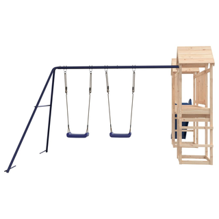 Outdoor Playset Solid Wood Pine - Giant Lobelia