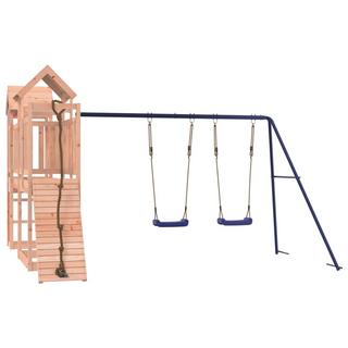 Outdoor Playset Solid Wood Douglas - Giant Lobelia