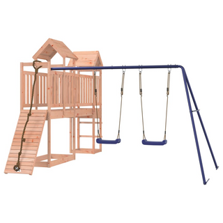 Outdoor Playset Solid Wood Douglas - Giant Lobelia