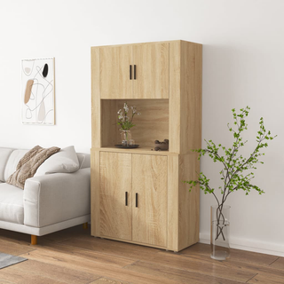 Highboard Sonoma Oak Engineered Wood - Giant Lobelia