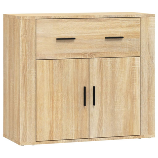 Sideboards 3 pcs Sonoma Oak Engineered Wood - Giant Lobelia