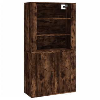 Highboard Smoked Oak Engineered Wood - Giant Lobelia