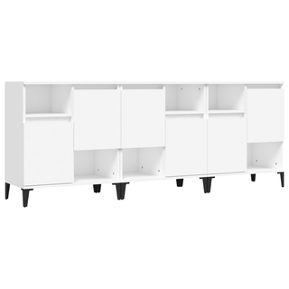 Sideboards 3 pcs White 60x35x70 cm Engineered Wood - Giant Lobelia