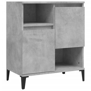 Sideboards 2 pcs Concrete Grey 60x35x70 cm Engineered Wood - Giant Lobelia