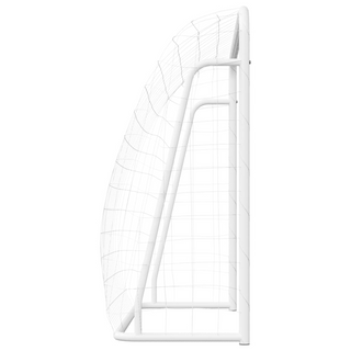 vidaXL Football Goal with Net White 214x75x152 cm Steel&Polyester - Giant Lobelia