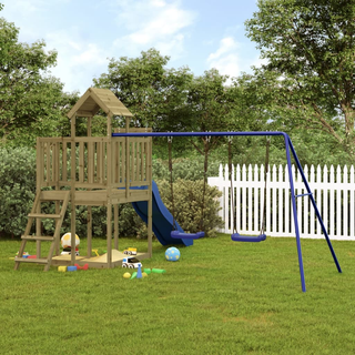 Outdoor Playset Impregnated Wood Pine - Giant Lobelia