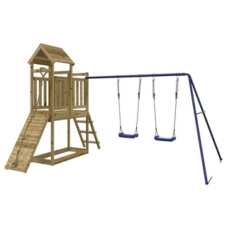 Outdoor Playset Impregnated Wood Pine - Giant Lobelia