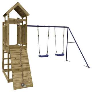 Outdoor Playset Impregnated Wood Pine - Giant Lobelia