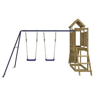 Outdoor Playset Impregnated Wood Pine - Giant Lobelia