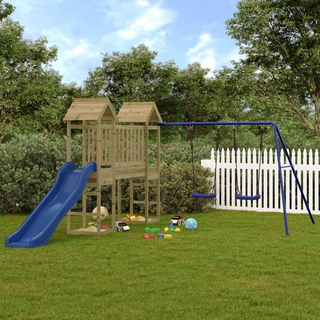 Outdoor Playset Impregnated Wood Pine - Giant Lobelia