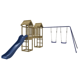 Outdoor Playset Impregnated Wood Pine - Giant Lobelia