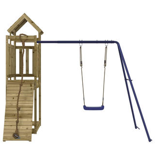 Outdoor Playset Impregnated Wood Pine - Giant Lobelia