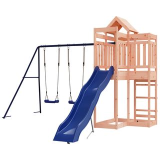 Outdoor Playset Solid Wood Douglas - Giant Lobelia