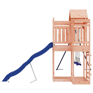 Outdoor Playset Solid Wood Douglas - Giant Lobelia