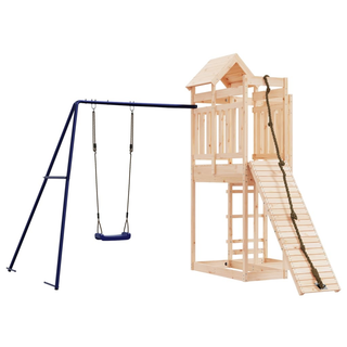 Outdoor Playset Solid Wood Pine - Giant Lobelia