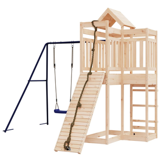 Outdoor Playset Solid Wood Pine - Giant Lobelia