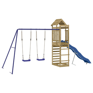 Outdoor Playset Impregnated Wood Pine - Giant Lobelia