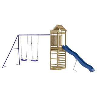 Outdoor Playset Impregnated Wood Pine - Giant Lobelia