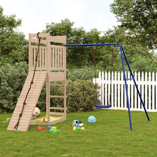 Outdoor Playset Solid Wood Pine - Giant Lobelia