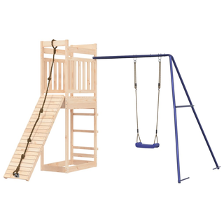 Outdoor Playset Solid Wood Pine - Giant Lobelia