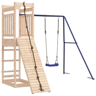 Outdoor Playset Solid Wood Pine - Giant Lobelia